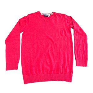 Children's Place Sweater Boy 14 XL NWT Red V Neck Long Sleeve Cotton Knit